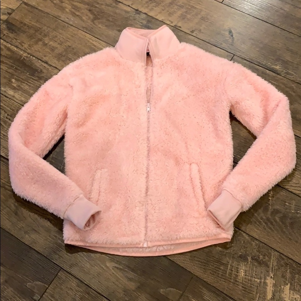 Fila Sport Soft Fuzzy Pink Jacket - Picture 2 of 7